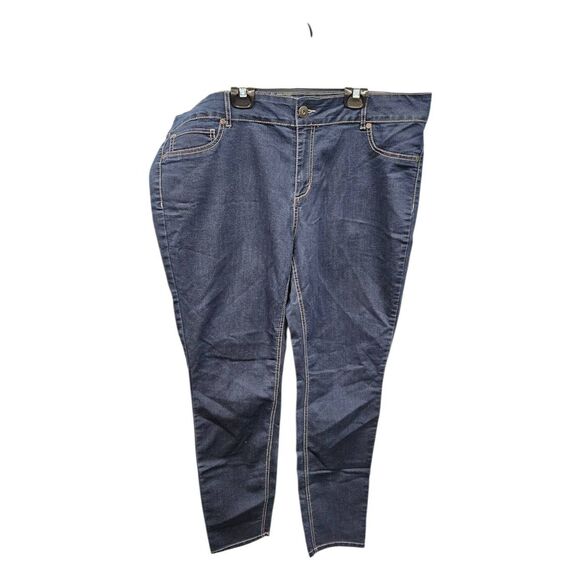 Maurices Blue Skinny Jeans Womens Size 20 Plus - Picture 1 of 6